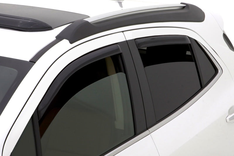 AVS 13-18 Buick Encore Ventvisor In-Channel Front & Rear Window Deflectors 4pc - Smoke - Burkken Auto Parts