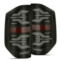 AlphaRex 14-21 Toyota Tundra LUXX LED Taillights Blk w/Activ Light/Seq Signal - Burkken Auto Parts