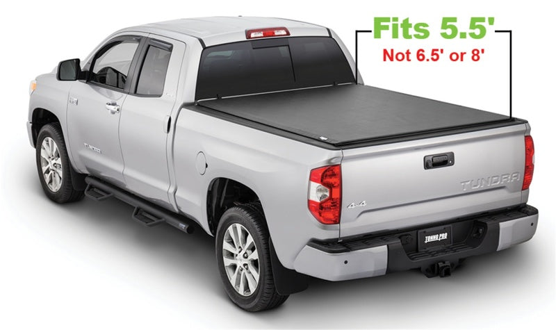 Tonno Pro 07-19 Toyota Tundra 5.5ft Fleetside Lo-Roll Tonneau Cover - Burkken Auto Parts