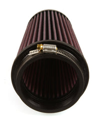 K&N Filter Universal Rubber Filter 3 1/2 inch Flange 4 5/8 inch Base 3 1/2 inch Top 7 inch Height - Burkken Auto Parts