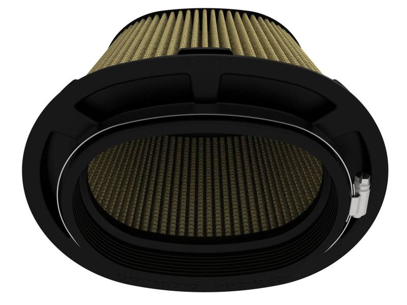 aFe MagnumFLOW Pro GUARD 7 Air Filter (6 x 4)in F x (8-1/2 x 6-1/2)in B x (7-1/4 x 5)in T x 7-1/4in - Burkken Auto Parts