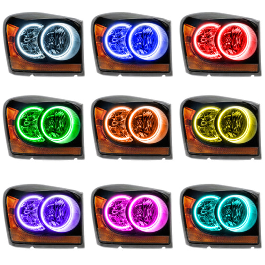 Oracle Dodge Durango 04-06 Halo Kit - ColorSHIFT w/o Controller