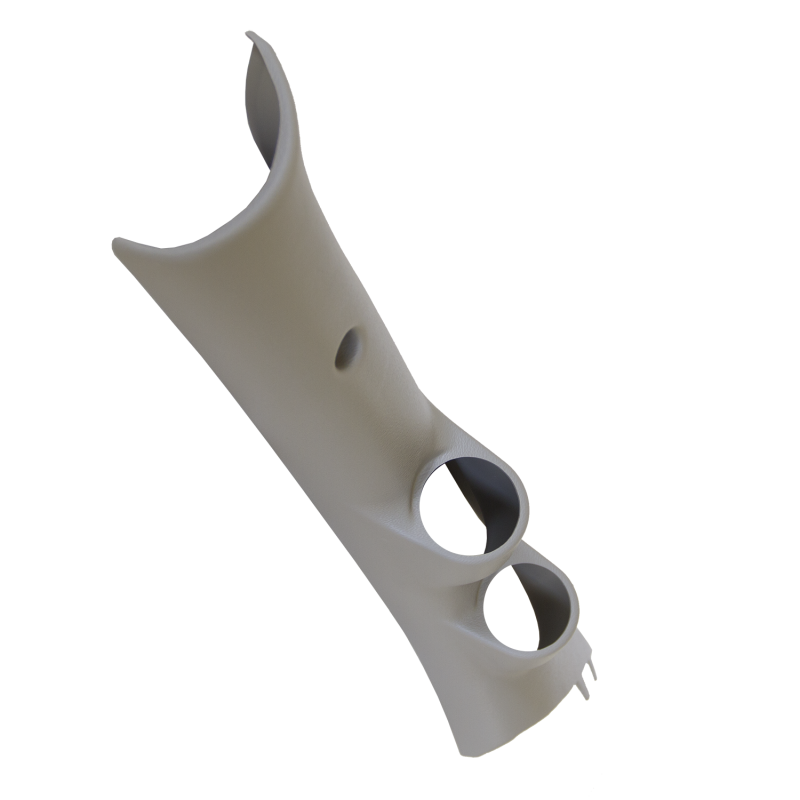 Autometer 10-12 Dodge Ram 52mm Taupe Dual Pillar Pod - Burkken Auto Parts