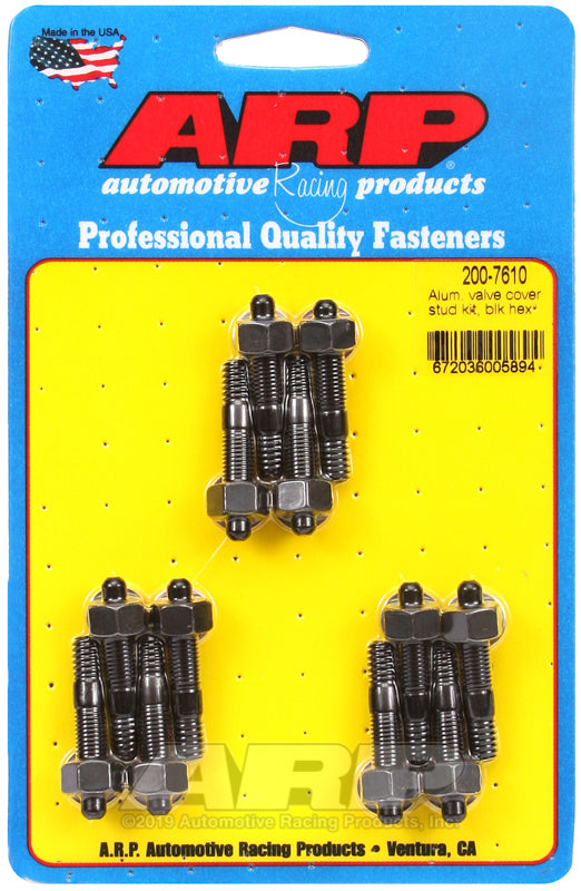 ARP Aluminum Hex Valve Cover Stud Kit - Burkken Auto Parts
