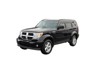 AVS 07-11 Dodge Nitro Ventvisor In-Channel Front & Rear Window Deflectors 4pc - Smoke - Burkken Auto Parts