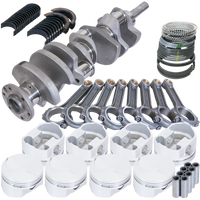 Eagle Ford 460 4.140in Crank 6.800in I-Beam Rods -3cc Flat Top 4.440in Pistons Rotating Assembly - Burkken Auto Parts