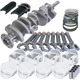 Eagle Ford 460 4.140in Crank 6.800in I-Beam Rods -3cc Flat Top 4.440in Pistons Rotating Assembly - Burkken Auto Parts