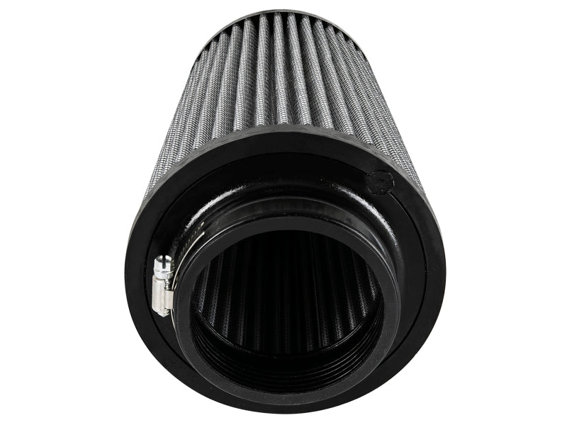 aFe MagnumFLOW Pro DRY S Universal Air Filter 3.5in F / 6in B / 4.5in T (Inv) / 9in H - Burkken Auto Parts