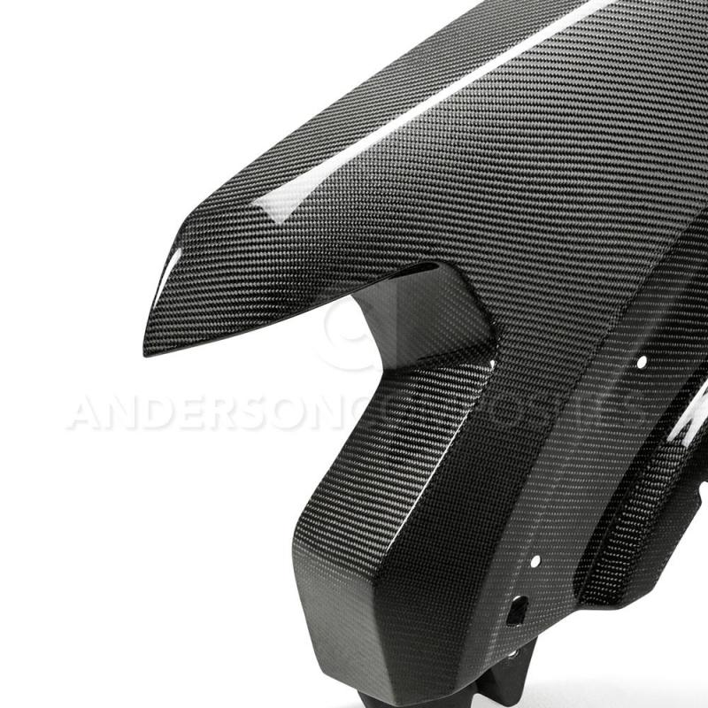 Anderson Composites 17-18 Ford Raptor Type-OE Carbon Fiber Fenders w/ Vents - Burkken Auto Parts