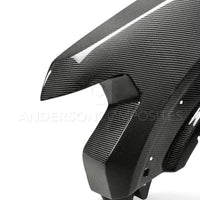 Anderson Composites 17-18 Ford Raptor Type-OE Carbon Fiber Fenders w/ Vents - Burkken Auto Parts