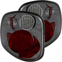ANZO 2001-2003 Ford F-150 Taillights Smoke G2 - Burkken Auto Parts
