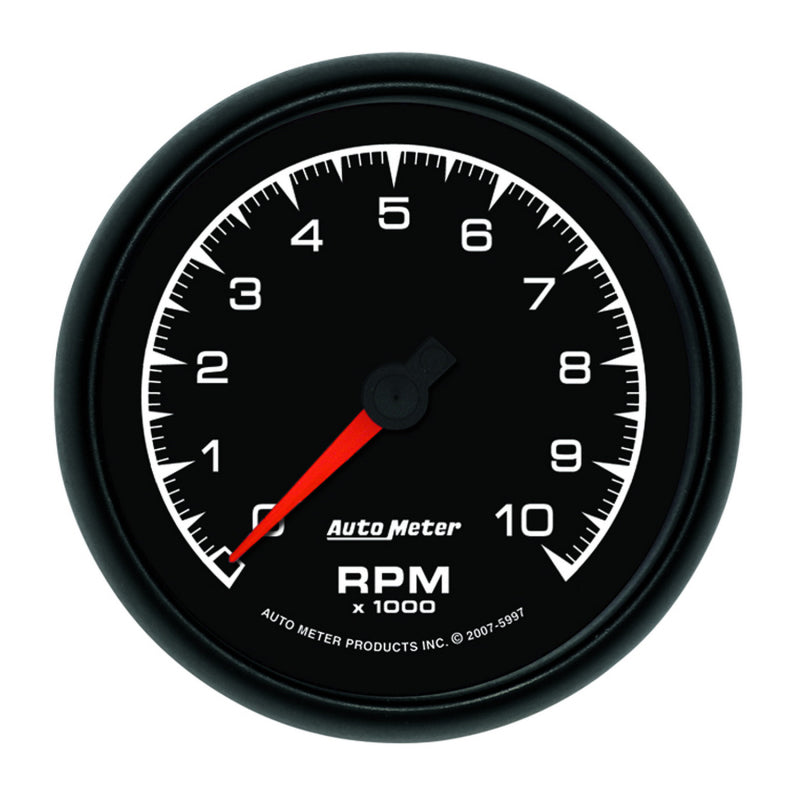 Autometer ES 3-3/8in TACH 10000 RPM IN-DASH - Burkken Auto Parts