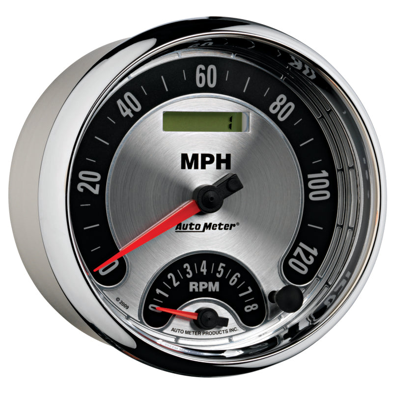 Autometer American Muscle 5in Tach Speedo Combo In-Dash - Burkken Auto Parts