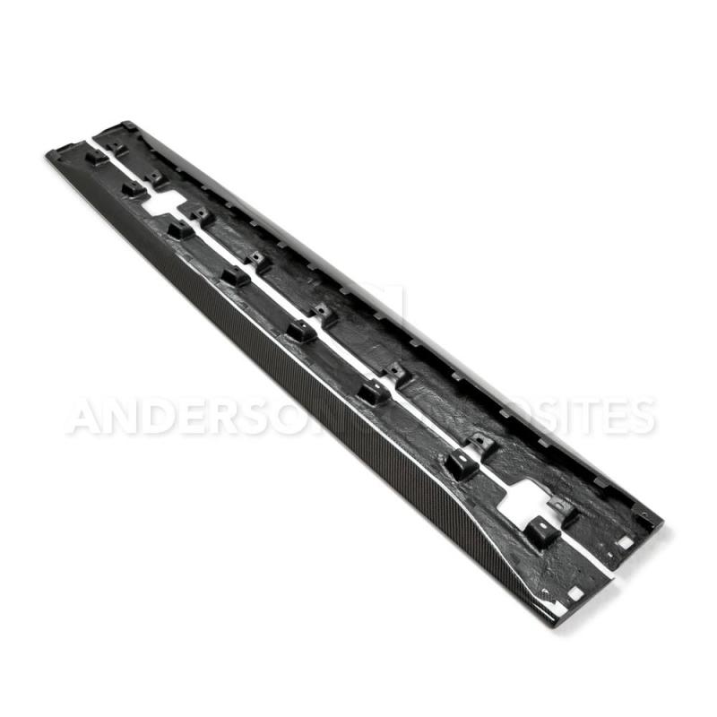 Anderson Composites 15-16 Ford Mustang Type-OE Rocker Panel Splitter - Burkken Auto Parts