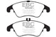 EBC 12+ Mercedes-Benz C250 Coupe 1.8 Turbo Sport Edition Greenstuff Front Brake Pads - Burkken Auto Parts