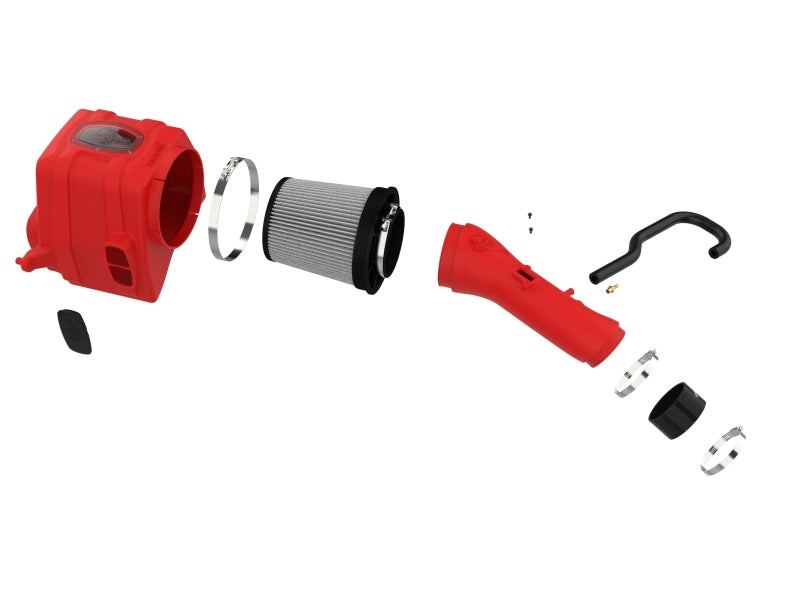 aFe 07-21 Toyota Tundra V8 5.7L Momentum GT Red Edition Cold Air Intake System w/ Pro DRY S Filter - Burkken Auto Parts