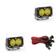 Baja Designs S2 Sport Wide Cornering Pattern Pair LED Work Light - Amber - Burkken Auto Parts