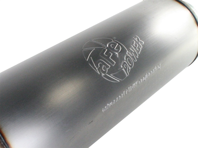 aFe LARGE Bore HD Exhausts Cat-Back SS-409 EXH CB Dodge Diesel Trucks 04.5-07 L6-5.9L (td) - Burkken Auto Parts