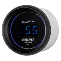 Autometer Cobalt Digital 52mm Digital 5-60 PSI Boost Gauge - Burkken Auto Parts