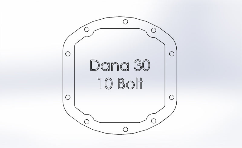 aFe 97-18 Jeep Wrangler TJ/JK Dana 30 Street Series Differential Cover w/ Machined Fins - Raw - Burkken Auto Parts