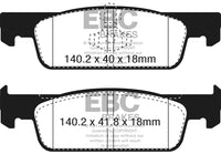 EBC 16-17 Smart Fortwo Greenstuff Front Brake Pads - Burkken Auto Parts
