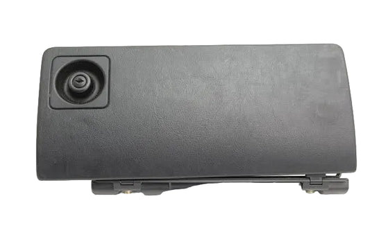 Porsche black glove box compartment lid