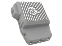 aFe Transmission Pan Raw w/ Machined Fins 13-19 Dodge Diesel Trucks L6-6.7L (td) - Burkken Auto Parts