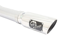 aFe MACHForce XP SS Exhaust 3in to 3.5in Cat-Back w/ Polished Tip 15 Ford F-150 EcoBoost V6 2.7/3.5L - Burkken Auto Parts