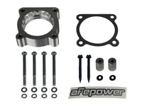 aFe 07-12 Dodge 1500 / 07-12 Dodge Dakota V6 3.7L Silver Bullet Throttle Body Spacer - Silver - Burkken Auto Parts
