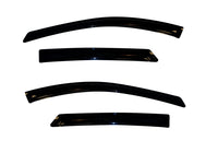 AVS 10-15 Hyundai Tucson Ventvisor Outside Mount Window Deflectors 4pc - Smoke - Burkken Auto Parts