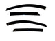 AVS 10-15 Hyundai Tucson Ventvisor Outside Mount Window Deflectors 4pc - Smoke - Burkken Auto Parts
