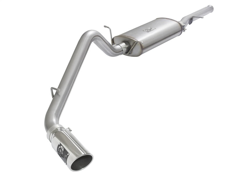 aFe MACHForce XP Exhausts Cat-Back Polished Tips 09-17 GM Silverado 1500 4.3/5.3L RegCab SB/LB - Burkken Auto Parts