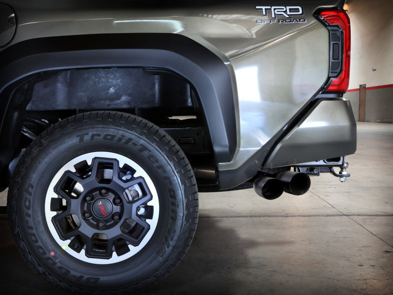 aFe 2024 Toyota Tacoma L4 2.4L Vulcan Series 2.5-3in 304 SS Steel Cat-Back Exhaust w/Black Tips - Burkken Auto Parts