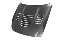Anderson Composites 15-19 Ford Mustang Shelby GT350 Type-CR Double Sided Carbon Fiber Hood - Burkken Auto Parts
