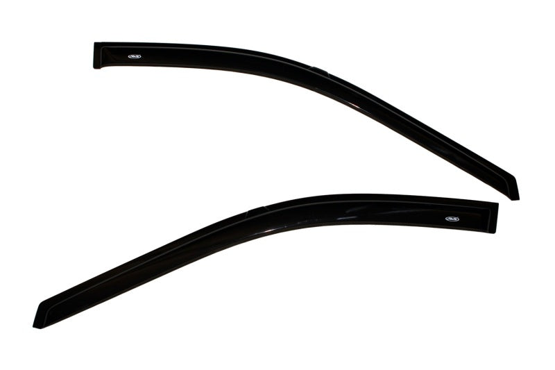 AVS 14-18 Chevy Silverado 1500 Standard Cab Ventvisor Outside Mount Window Deflectors 2pc - Smoke - Burkken Auto Parts
