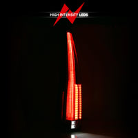 ANZO 2007-2014 Chevrolet Tahoe Led Taillights Red/Clear - Burkken Auto Parts
