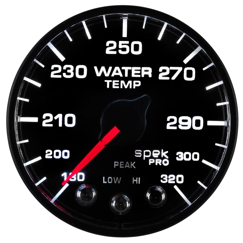 Autometer Spek-Pro - Nascar 2-1/16in Water Temp 180- 320F Bfb Ecu - Burkken Auto Parts