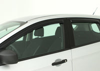AVS 18-21 Hyundai Accent Ventvisor Outside Mount Deflectors 4pc - Smoke - Burkken Auto Parts