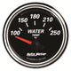 Autometer Designer Black II 52mm 250 Deg F Water Temp Gauge - Burkken Auto Parts