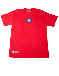 Sparco T-Shirt Tach Tri Black SMALL