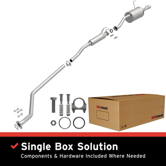 MagnaFlow BRE Exhaust Kit 01-05 Honda Civic 1.7L - Burkken Auto Parts