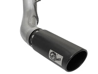 aFe Large Bore-HD 5in DPF Back 409 SS Exhaust System w/Black Tip 2017 Ford Diesel Trucks V8 6.7L(td) - Burkken Auto Parts