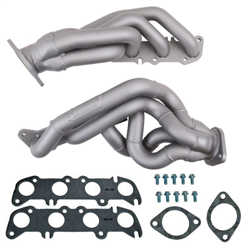 BBK 11-14 Mustang GT Shorty Tuned Length Exhaust Headers - 1-5/8 Titanium - Burkken Auto Parts