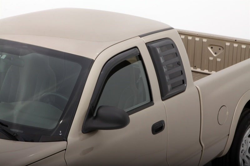 AVS 01-06 Mazda Tribute Ventvisor Outside Mount Window Deflectors 4pc - Smoke - Burkken Auto Parts