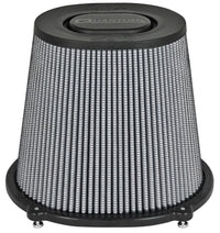 aFe Quantum Intake Pro DRY S Universal Air Filter F-5in. / B-(10x8.75) / T-(6.75x0.5) / H-8in. - Burkken Auto Parts