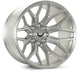 Vossen VFX-03 24x14 - 6x135 - ET44 - Mega Deep - 87.1 - Brushed Gloss Clear Wheel