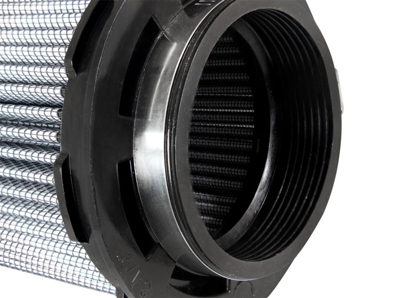 aFe MagnumFLOW Pro DRY S Universal Air Filter 3.5in. F / 5in. B mtm2 / 4.5in. inv T / 7.5in. H - Burkken Auto Parts