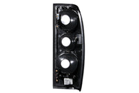 ANZO 1998-2004 Nissan Frontier Taillights Black - Burkken Auto Parts
