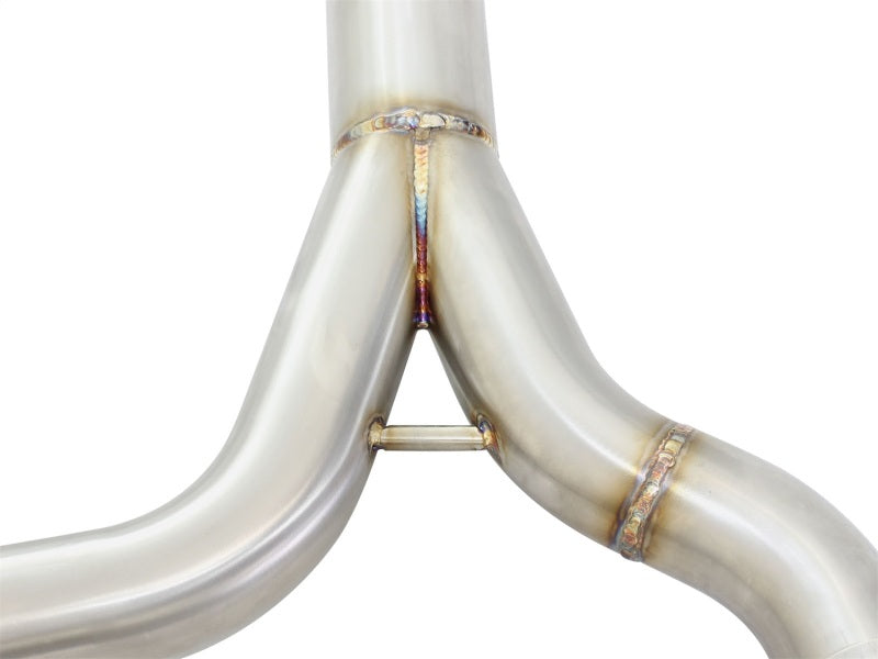 aFe MACHForce XP SS-304 Polish Tip 2.5in Dia Axle Back Exhaust 12-15 BMW 335i (F30) 3.0L (t) - Burkken Auto Parts