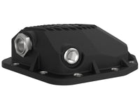 aFe Street Series Rear Differential Cover Black w/Machined Fins 20+ Jeep Gladiator JT (Dana M220) - Burkken Auto Parts